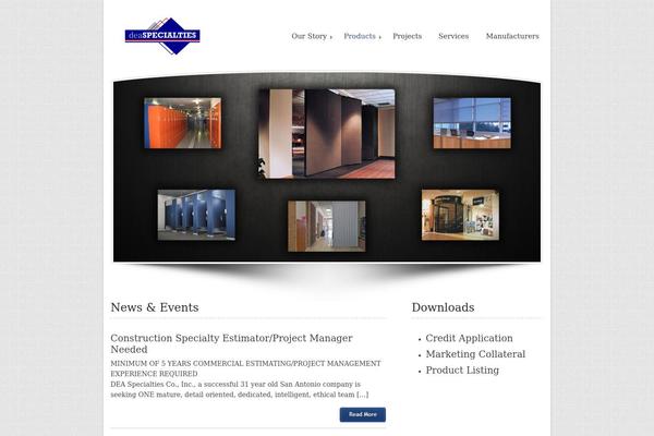 Andrina Lite theme site design template sample