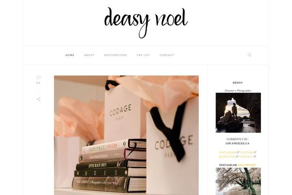 Zephyr theme site design template sample