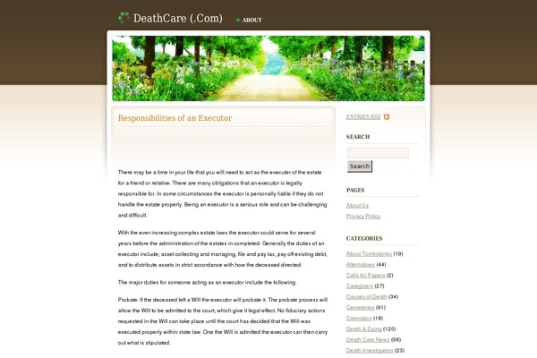 Peaceful Rush theme site design template sample