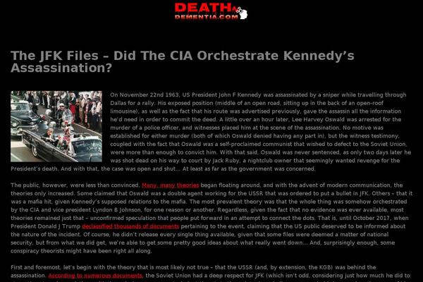 deathndementia.com site used simpler