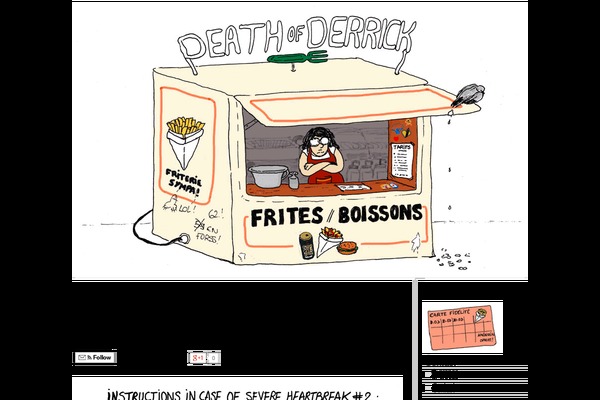 deathofderrick.com site used Dod