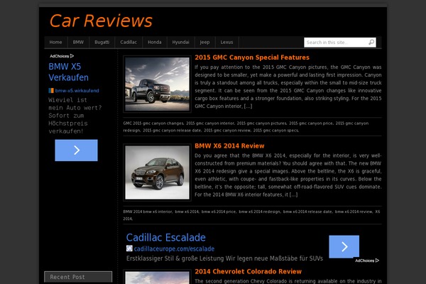 ThemeGeblek theme site design template sample