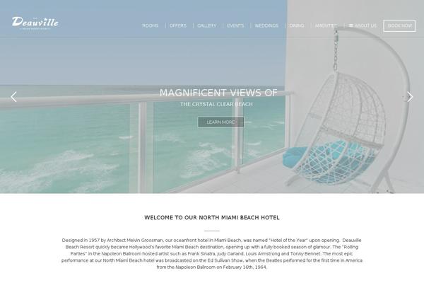 deauville theme websites examples