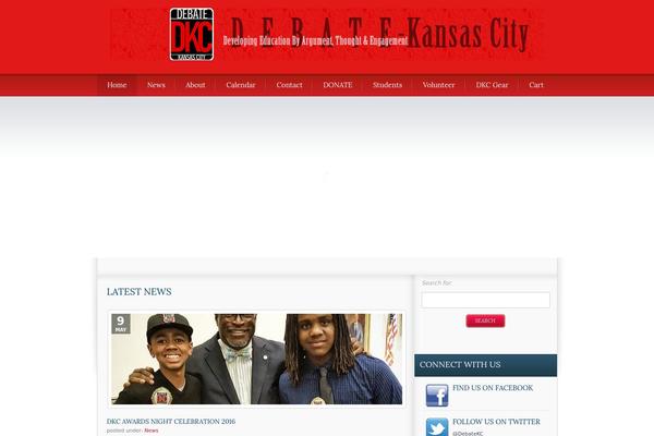 The-cause theme site design template sample