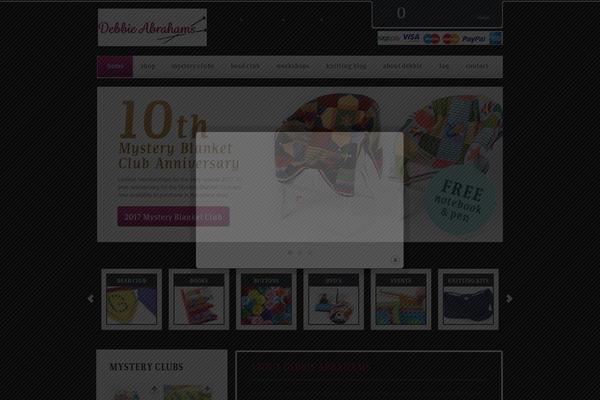 Mazine theme site design template sample