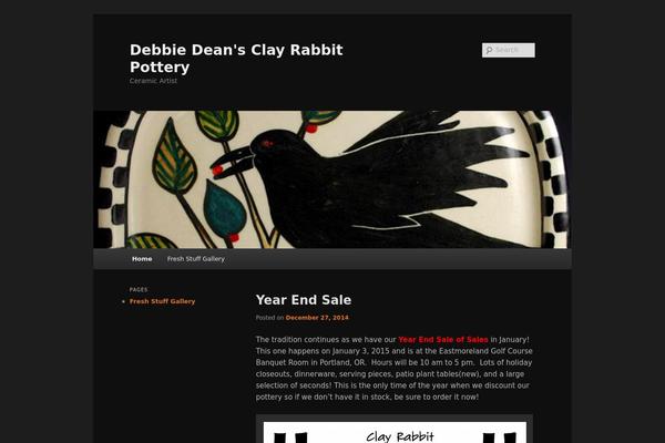 Twenty Eleven theme site design template sample