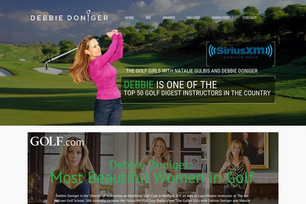 Debbi theme websites examples