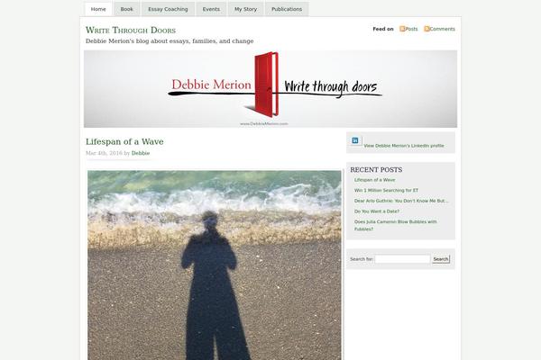 Misty Look theme site design template sample