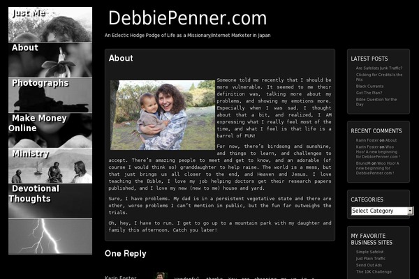 debbiepenner.com site used Picture Perfect