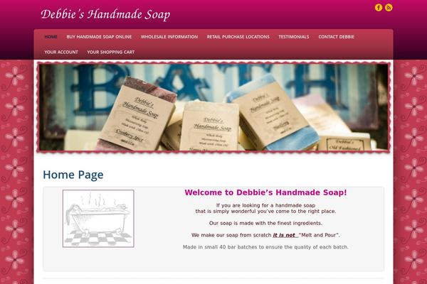 debbieshandmadesoap.com site used Democrat