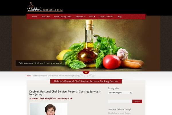 The Restaurant theme site design template sample