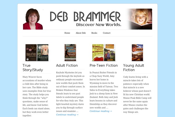 Forever theme site design template sample