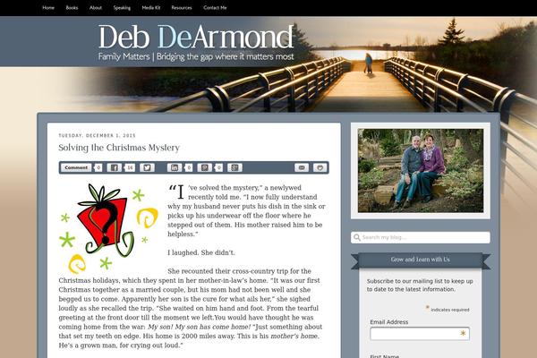 Get Noticed theme site design template sample