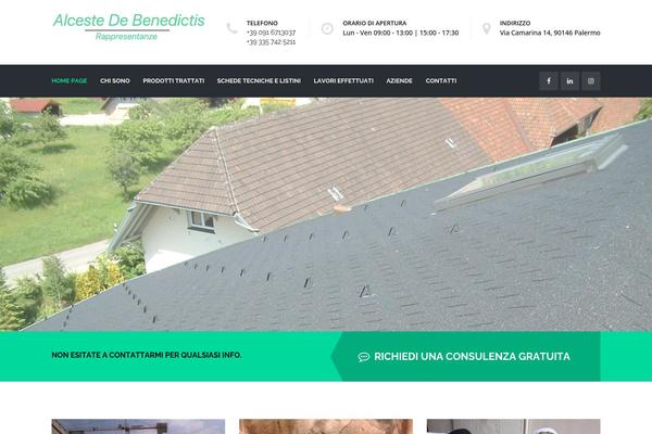 debenedictisrappresentanze.com site used Roof