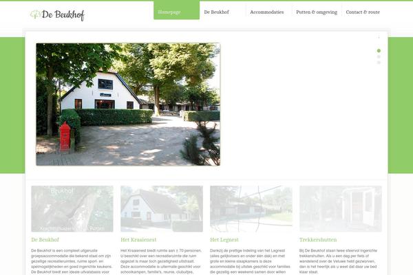 Oakland theme site design template sample