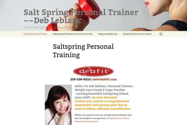 Twenty Thirteen theme site design template sample