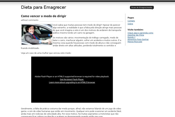 Journalist theme site design template sample