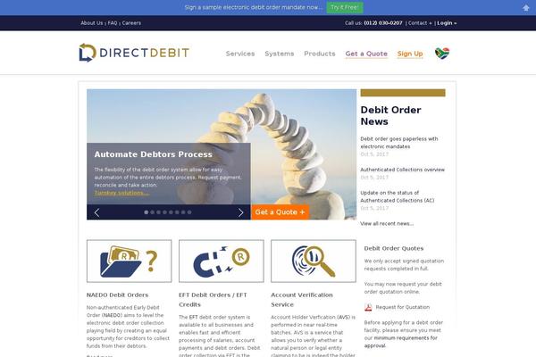 Euphoria theme site design template sample