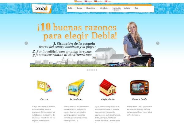 Rebrand theme site design template sample