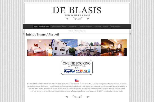 Restaurant theme site design template sample