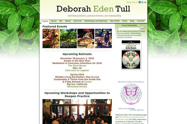 Eden theme site design template sample