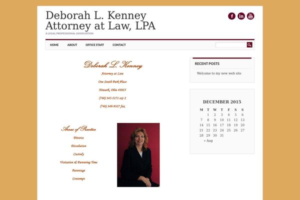 Attorney theme site design template sample