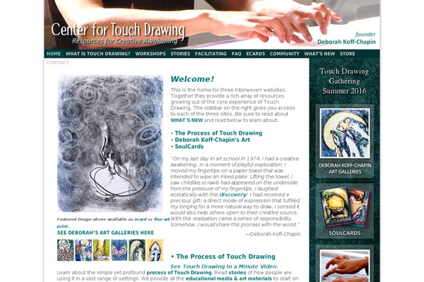 deborahkoff-chapin.com site used Touchdrawingcftd