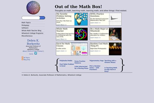 debraborkovitz.com site used Debra