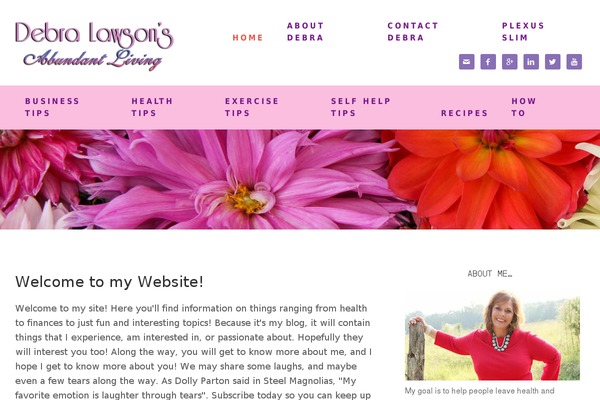 Get Noticed theme site design template sample