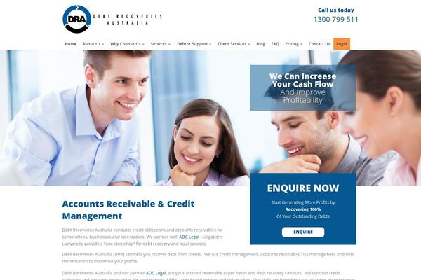 Organic_collective theme site design template sample