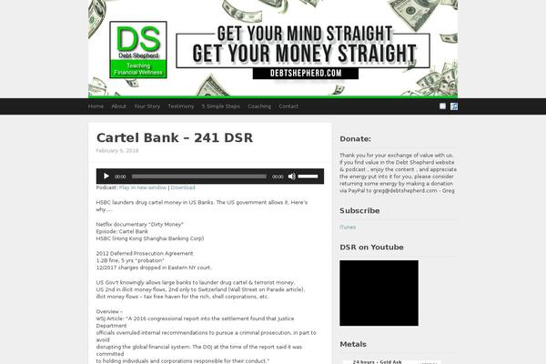 Standard theme site design template sample