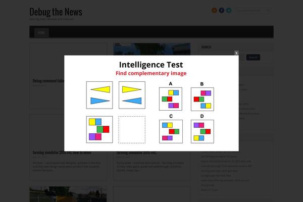 Pressimo theme site design template sample