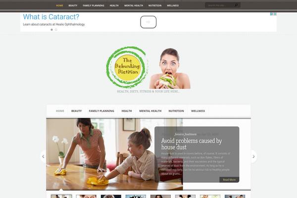 Aggregate theme site design template sample