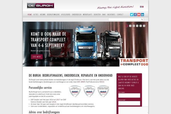 deburgh.com site used De-burgh