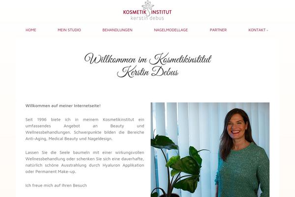 Incubator theme site design template sample