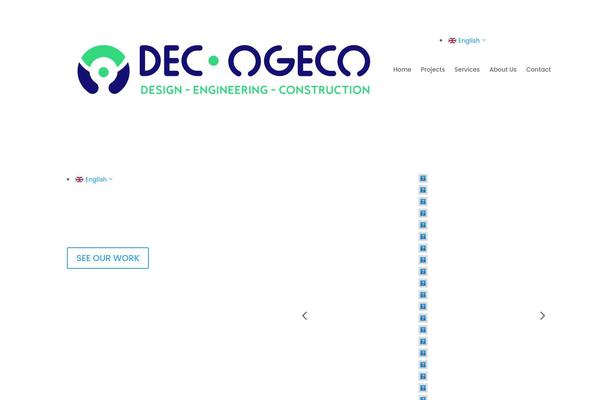 Petroleum theme site design template sample