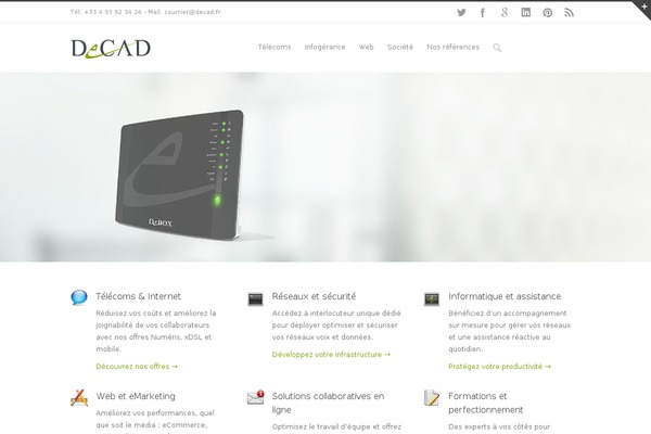 Inovado theme site design template sample