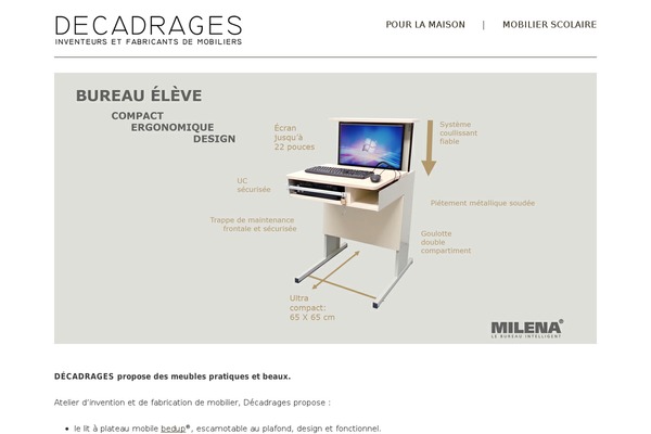 decadrages.com site used Bedup