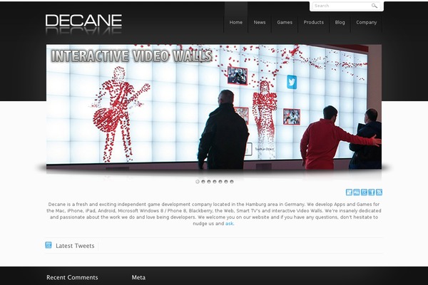 Dynamix theme site design template sample