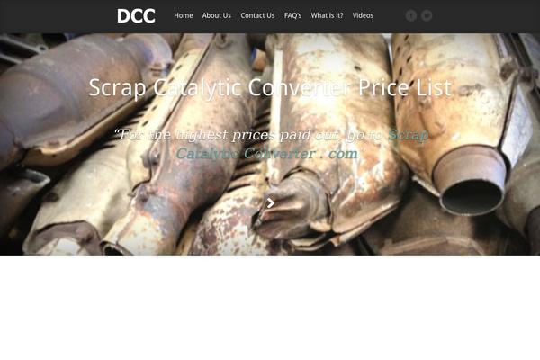 Fable theme site design template sample