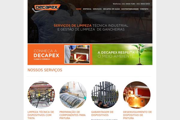 Rocco theme site design template sample