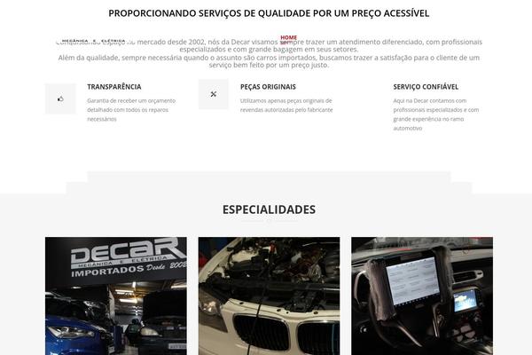 Autocare theme site design template sample