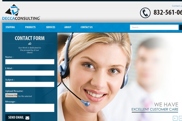 deccaconsulting.com site used Decca