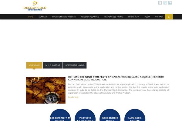 Bizspeak theme site design template sample