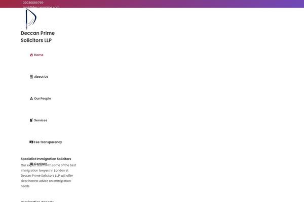 Site using Menu Icons plugin