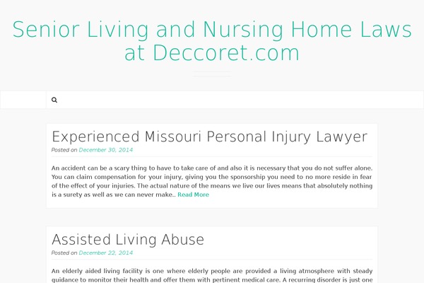 Coeur theme site design template sample