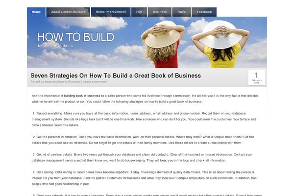 decentbuilders.com site used Clear Style