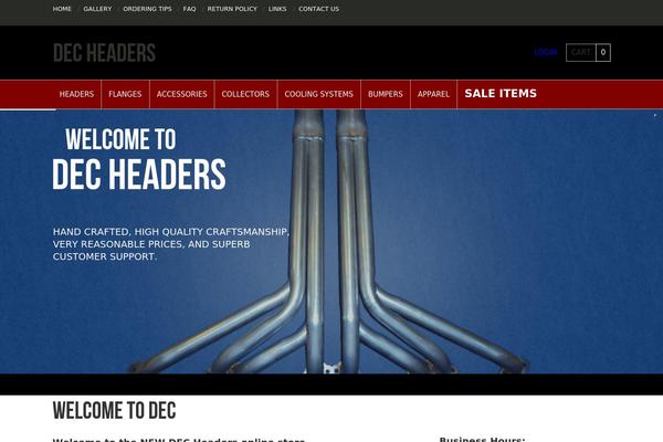 Crux theme site design template sample