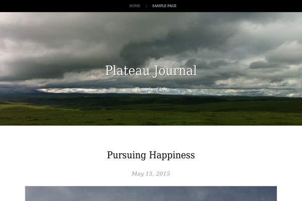 Landscape theme site design template sample
