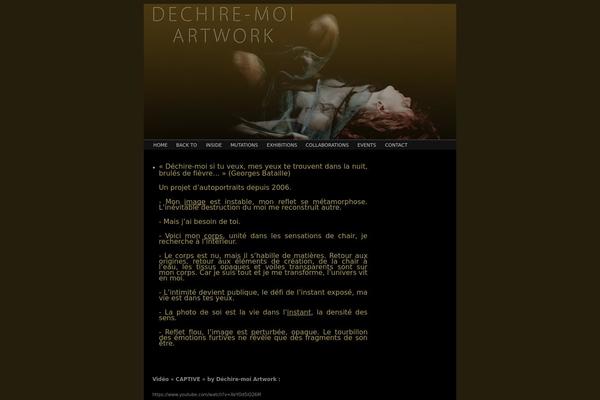 Atmosphere 2010 theme site design template sample